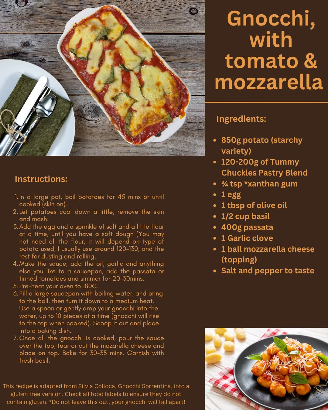 Soft, pillowy gluten-free gnocchi… made easy.