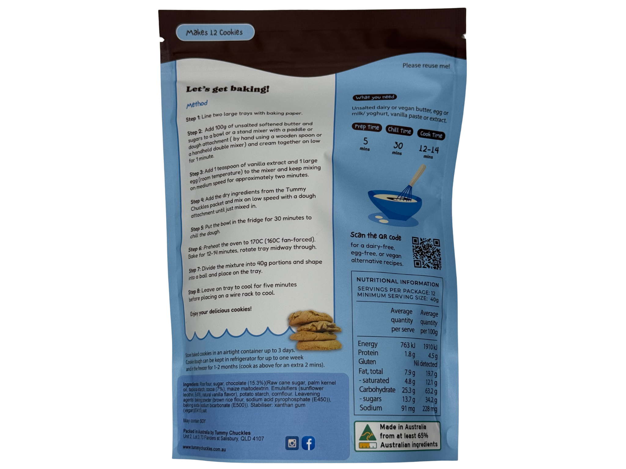 Starter Smile Pack – 3 Best-Selling Gluten-Free Bake Mixes