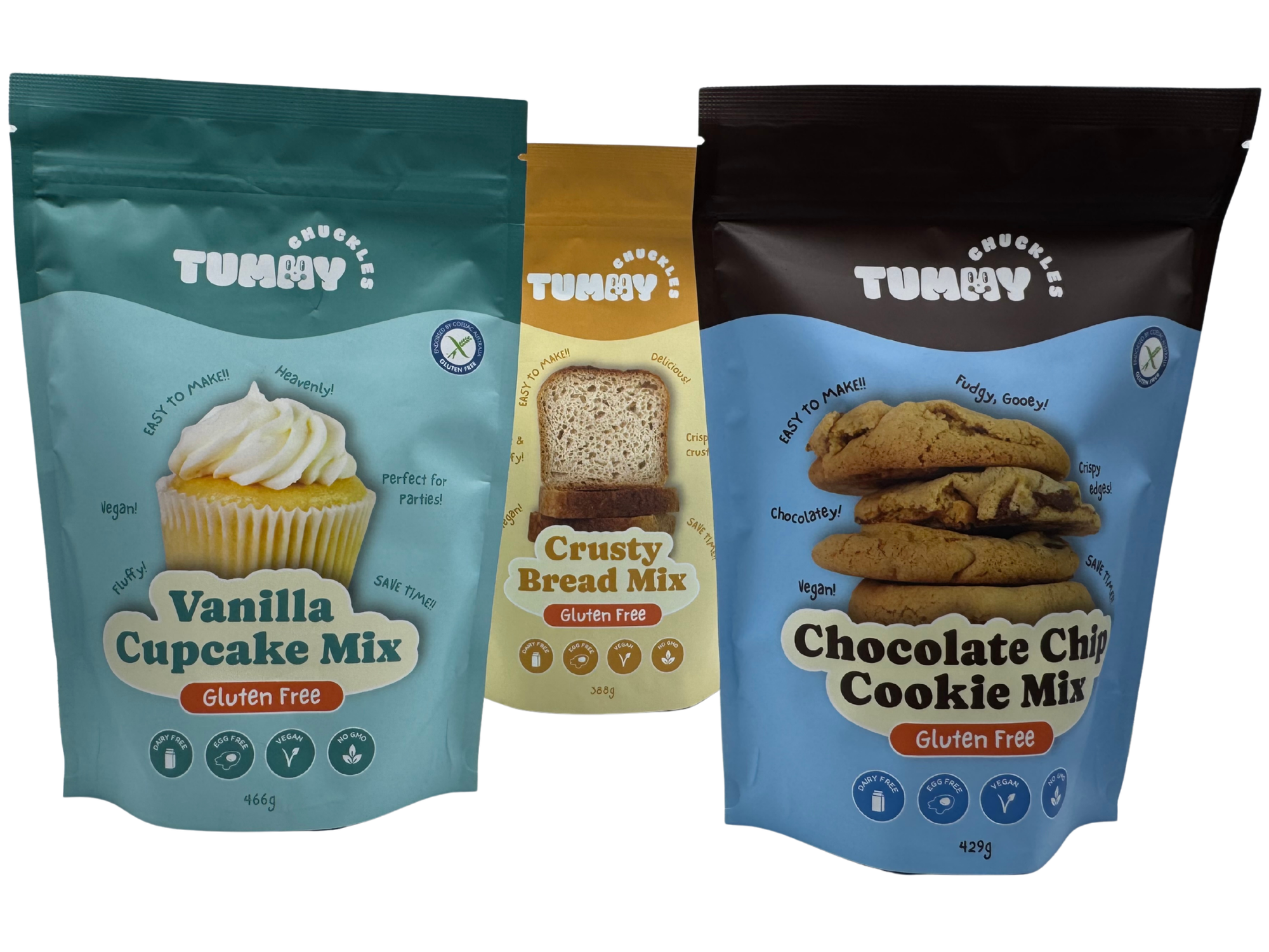 Starter Smile Pack – 3 Best-Selling Gluten-Free Bake Mixes